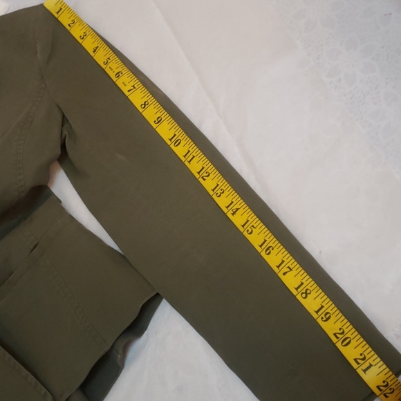 A/X ARMANI EXCHANGE OLIVE GREEN BLAZER - Picture 5 of 8